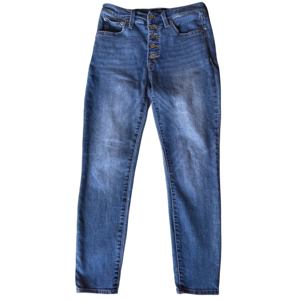 Lucky Brand High Rise Skinny Bridgette 6/28 Button Fly